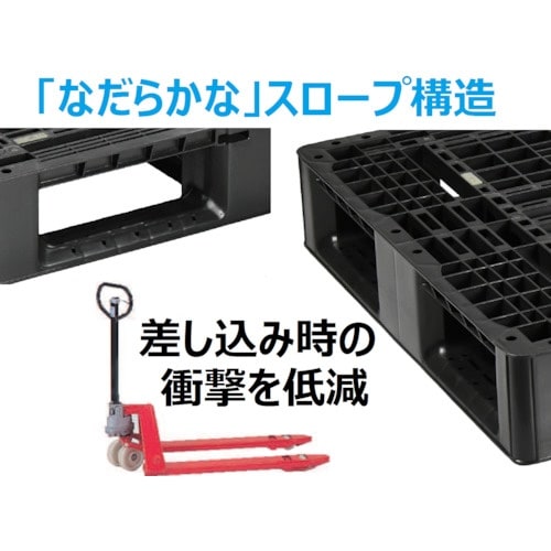 NPC プラスチックパレットLA−1108RR 片