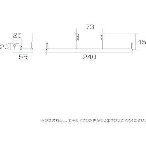 WAKI リュックフック 白