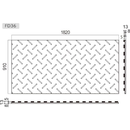 ウッドプラスチック 合成ゴムマット フィットくん薄