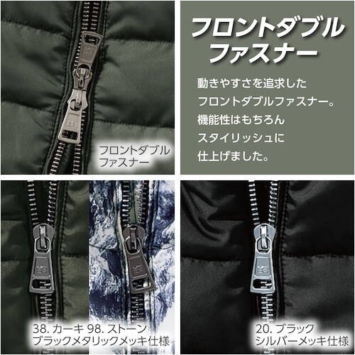 HOOH 防寒ベスト L ブラック