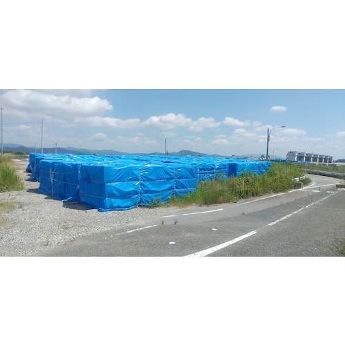 萩原 14×14クロス #4000(ブルーシート)