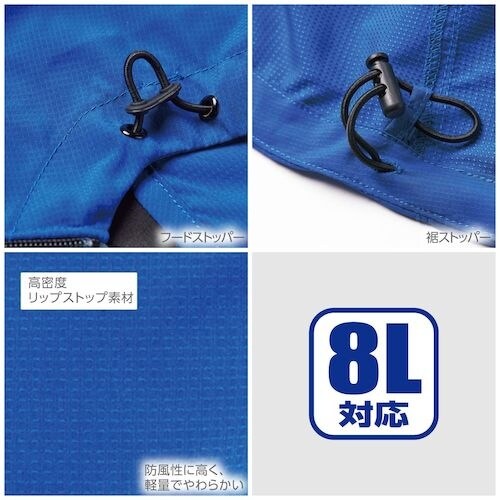 VILEA バイカラージップパーカー M カーキ