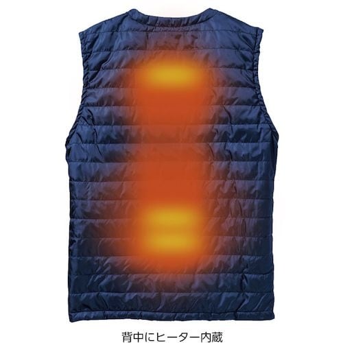 HOOH インナーヒートベスト L ブラック