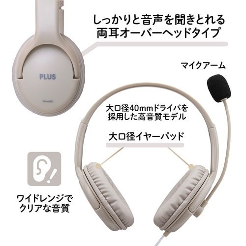 PLUS 428801)シュウチュウできる大型ヘッ