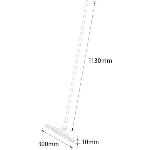 BURRTEC 機械下清掃用ブラシ ソフト 赤1