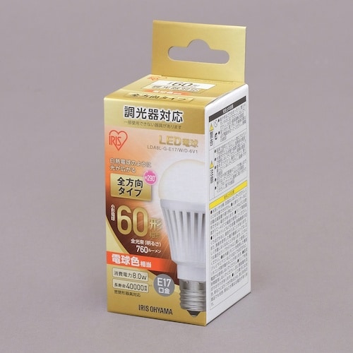 IRIS 567867 LED電球 E17 全方向