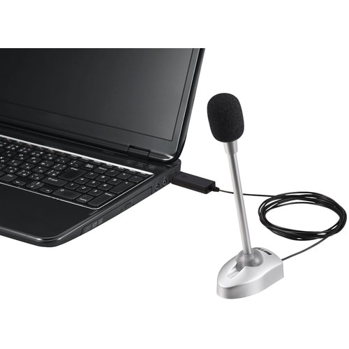 BUFFALO マイクロフォン 小型スタンドタイプ