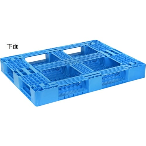 NPC プラスチックパレットLAー1310 片面四