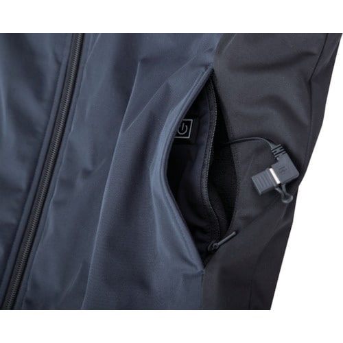 CHUSAN 電熱インナーベスト クロ 3L