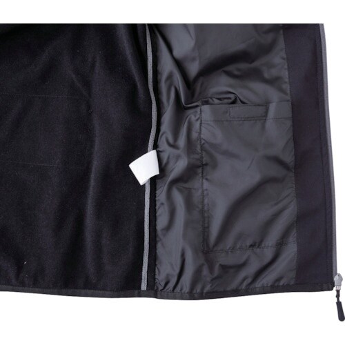 CHUSAN 電熱インナー半袖ジャケット クロ 3