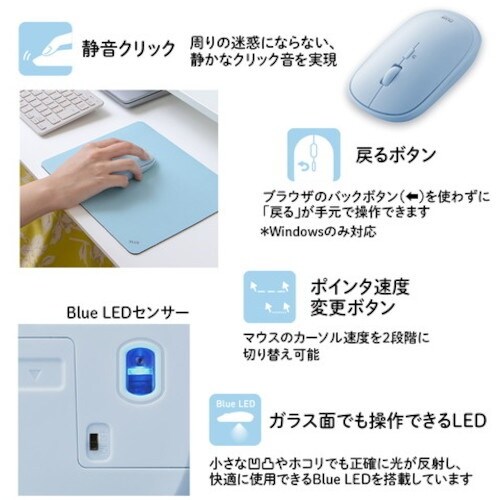 PLUS 428832)薄型持ちハコビマウス TW