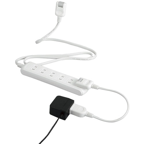 BUFFALO 電源延長ケーブル 2m ホワイト