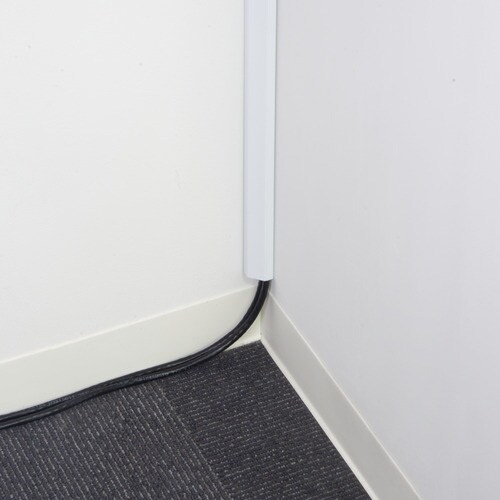 BUFFALO 壁用コーナー用モール ストレート両