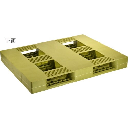 NPC プラスチックパレットZD−1114E 片面