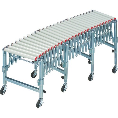 三鈴 樹脂ユニバーサル伸縮コンベヤ 400W単列ロ