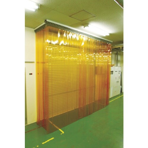 TRUSCO ストリップ型間仕切りシート 静電透明