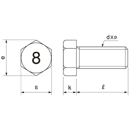 SUNCO クロメ−ト 8マークBT(小形 全ネジ