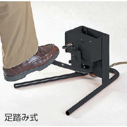 TRUSCO スリムリフト150kg 足踏式 90