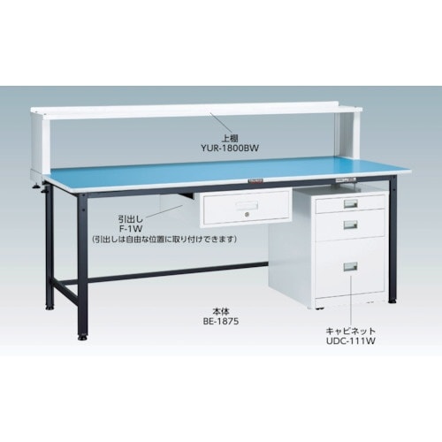 TRUSCO 軽荷重作業台(125kg)BE型 1