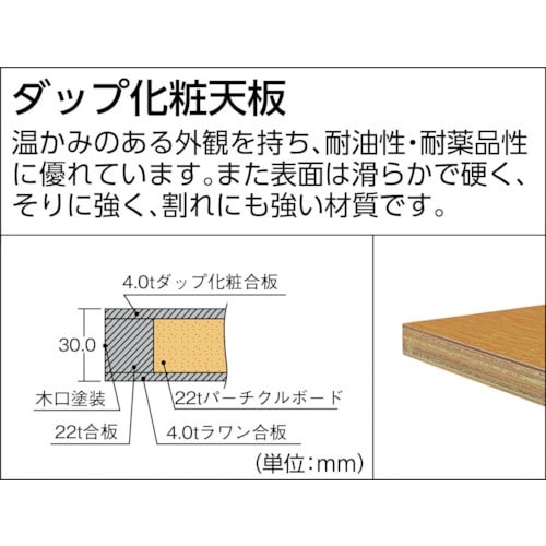 TRUSCO 中荷重作業台(300kg)HW型 1