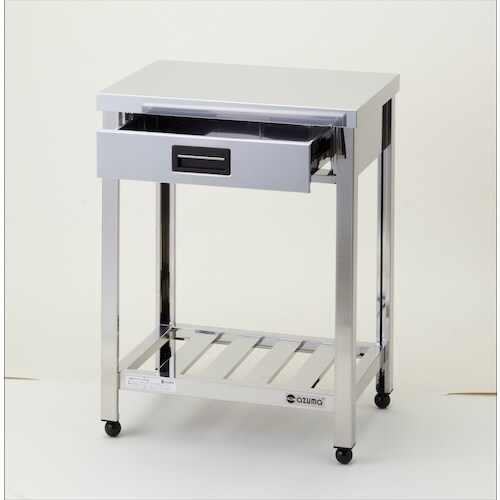 アズマ 片面引出し付作業台スノコ板付 600×45