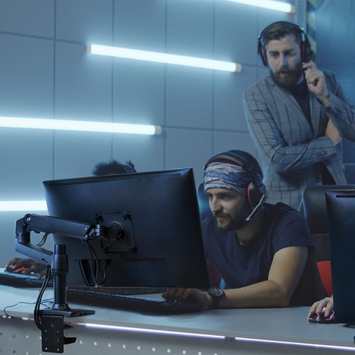 ERGOTRON LX モニターアーム マットブラ