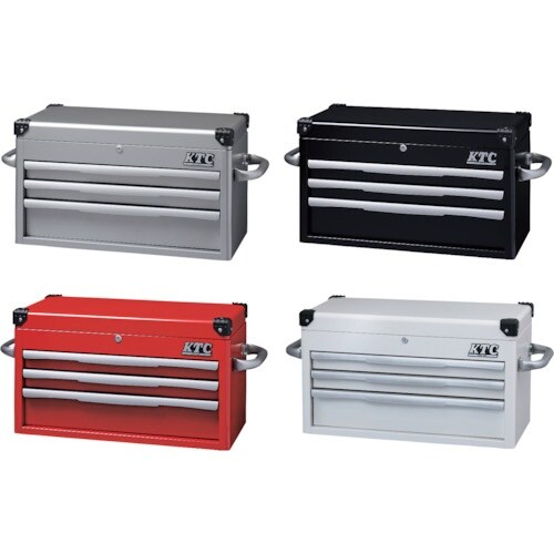 KTC トップチェスト(3段3引出し)レッド