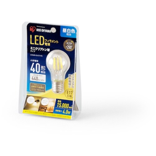 IRIS 521529 ミニクリプトン球 E17