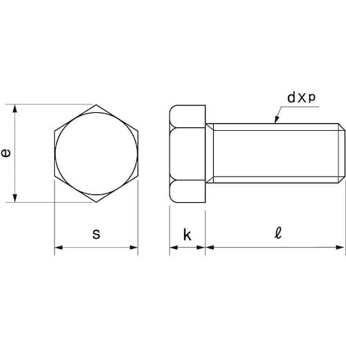 SUNCO ステン 小型六角ボルト 全ネジ・細目