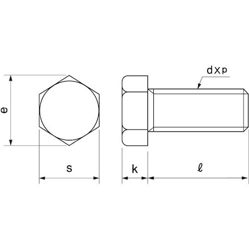SUNCO ステン 小型六角ボルト 全ネジ・細目