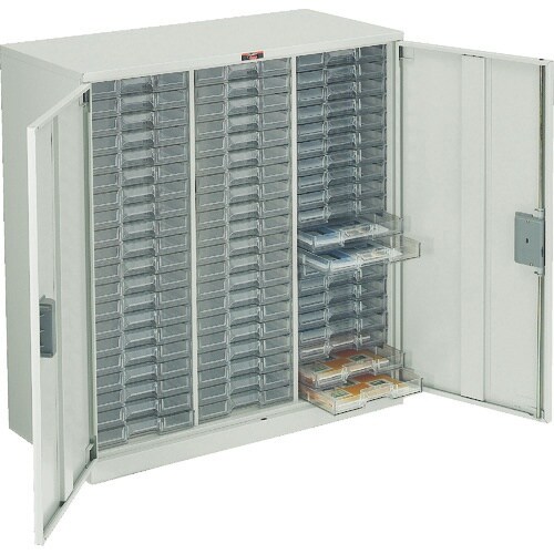 TRUSCO カタログケース 両開 浅型3列20段