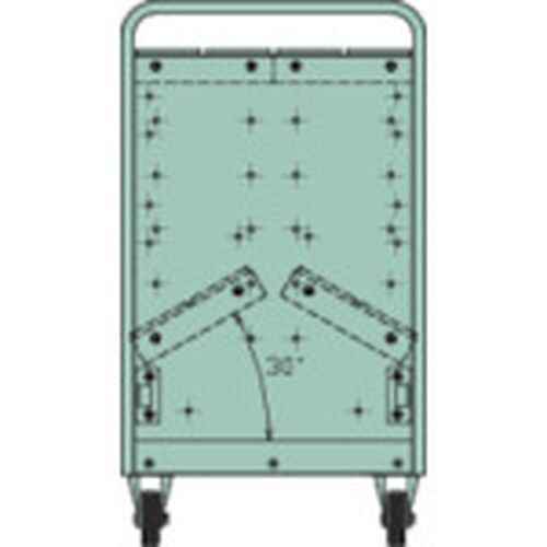 OS ツーリングパネルワゴン(引出し付) 間口82