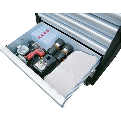 OS ローラーキャビネット 軽量型(ブラック)引出