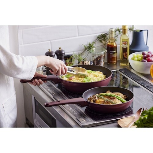 IRIS 576963 取っ手一体型フライパン22