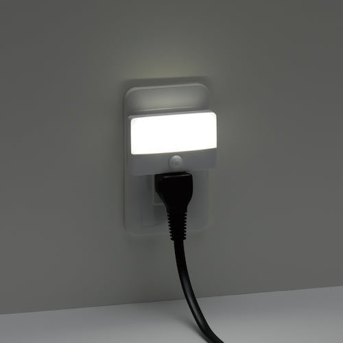 YAZAWA 人感明暗センサー LEDスリムナイト