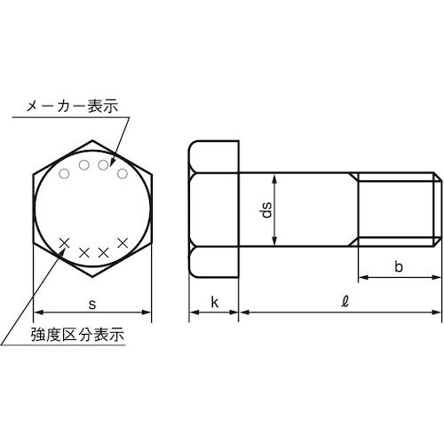 SUNCO 10.9 六角ボルト 22X40