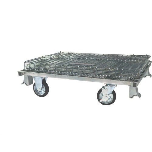 サンキン メッシュパレット 150mmキャスター付