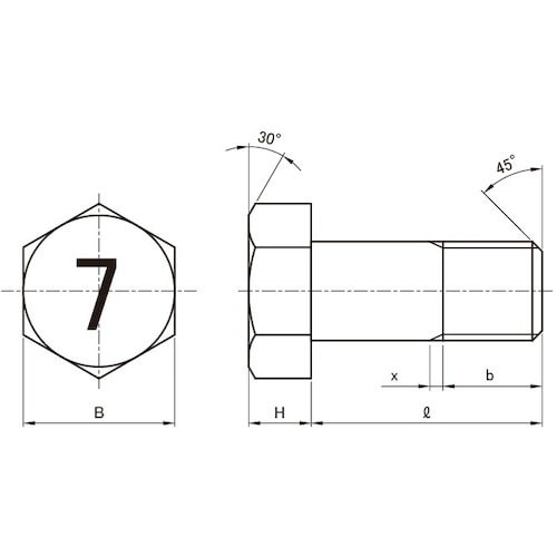 SUNCO 三価ブラック 7マークBT(小形 半ネ