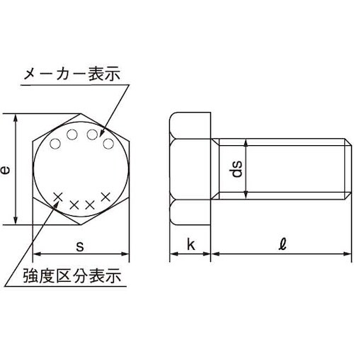 SUNCO 10.9 六角ボルト 全ネジ 細目