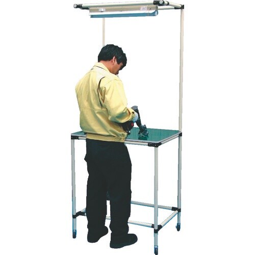 SPACIO セル作業台基本形標準アイボリー色仕様