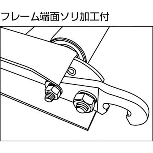 TRUSCO アルミローラーコンベヤ Φ45 W4