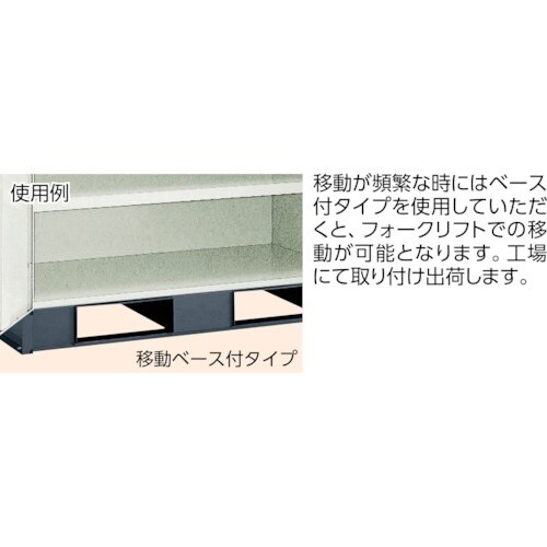 TRUSCO スーパーヘビーキャビネット 窓・引出