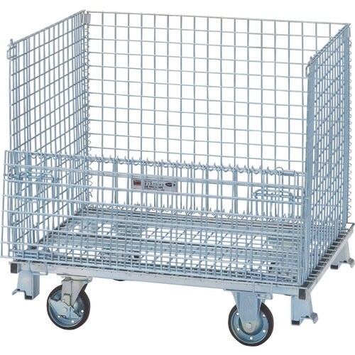 TRUSCO ネットパレットキャスター付 800X