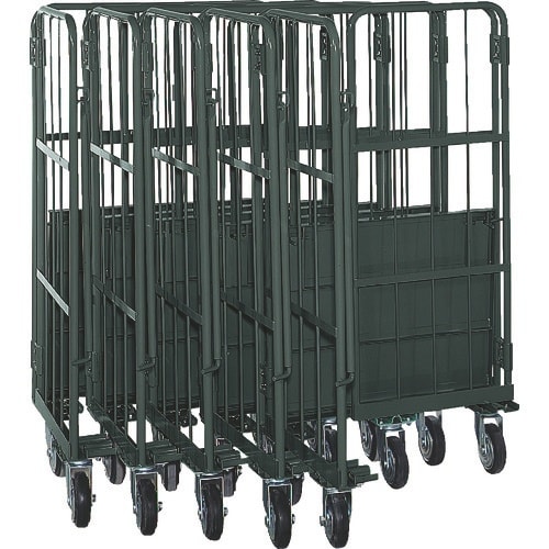 TRUSCO カゴ車 ハイテナー軽量型A 直進仕様