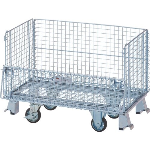 TRUSCO ネットパレット車輪付 800X500