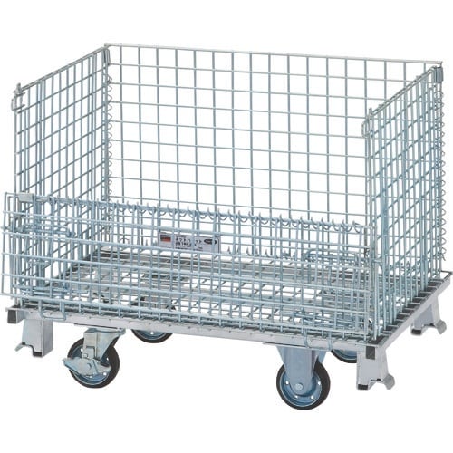 TRUSCO ネットパレット車輪付 900X650