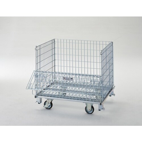 TRUSCO ネットパレット車輪付 1000X80