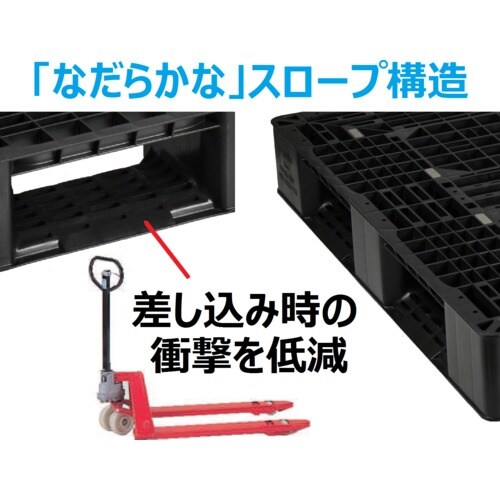 NPC プラスチックパレットLA−1111RR 片