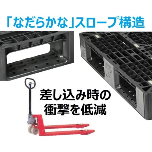 NPC プラスチックパレットLA−1210RR 片