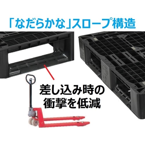 NPC プラスチックパレットLA−1310RR 片